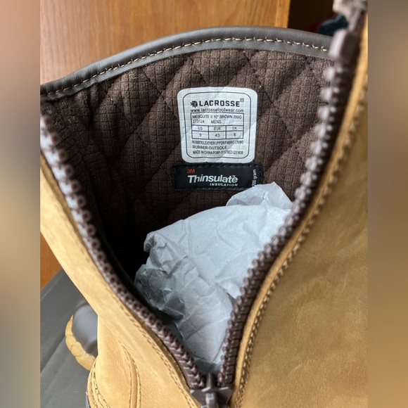 *price reduced* NEW LaCrosse Men’s Mesquite II Boots, sz 9 - Picture 7 of 12